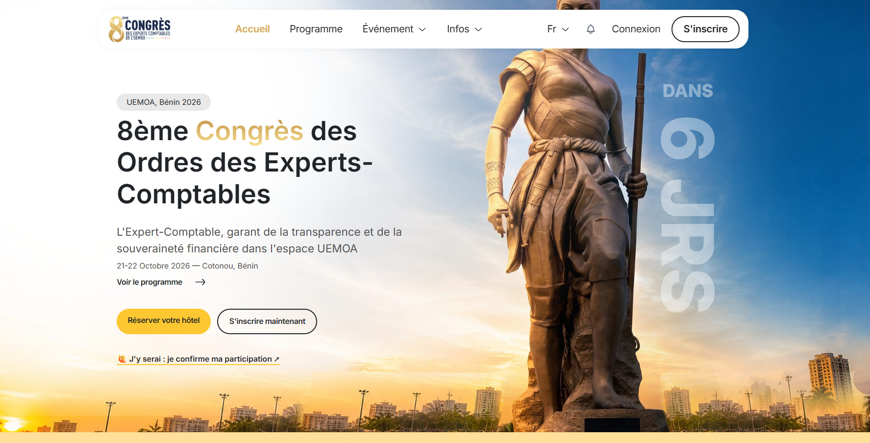 Capture : Accueil